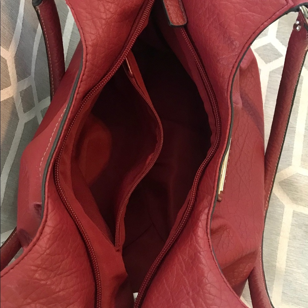 Strada Designs Red Handbag - image 4